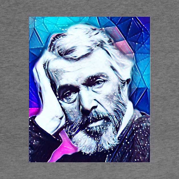 Thomas Carlyle Snowy Portrait | Thomas Carlyle Artwork 7 by JustLit